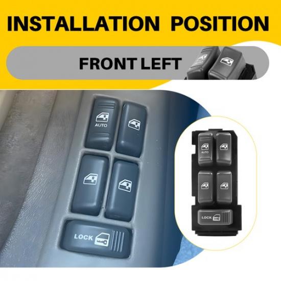 Left Power Window Switch Master For Chevy Blazer Suburban Silverado Tahoe EOA