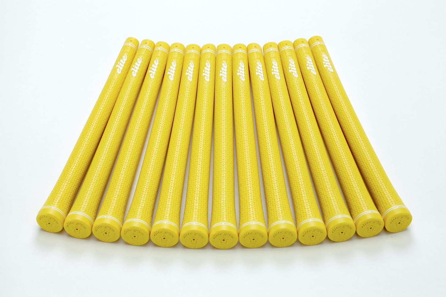

elitegrips Гольф Грипсы TD50 SOFT Кислотный Без Бэклайна Набор из 13 штук, Желтый,