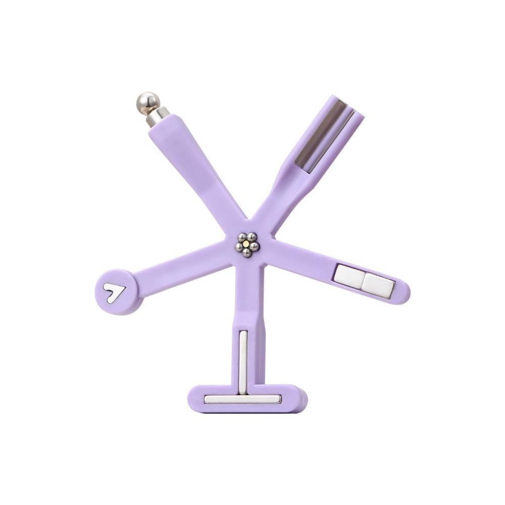 Strong Magnetic Force Starfish Cat Eye Magnet 8-in-1 Function Cat Eye Magnetic Wand  DIY Manicure фиолетовый