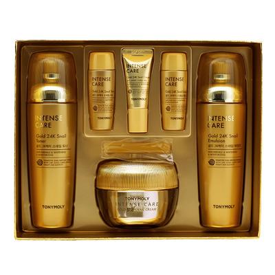 Tony Moly Intense Care Gold 24K Snail 3-piece Set, 1 Set