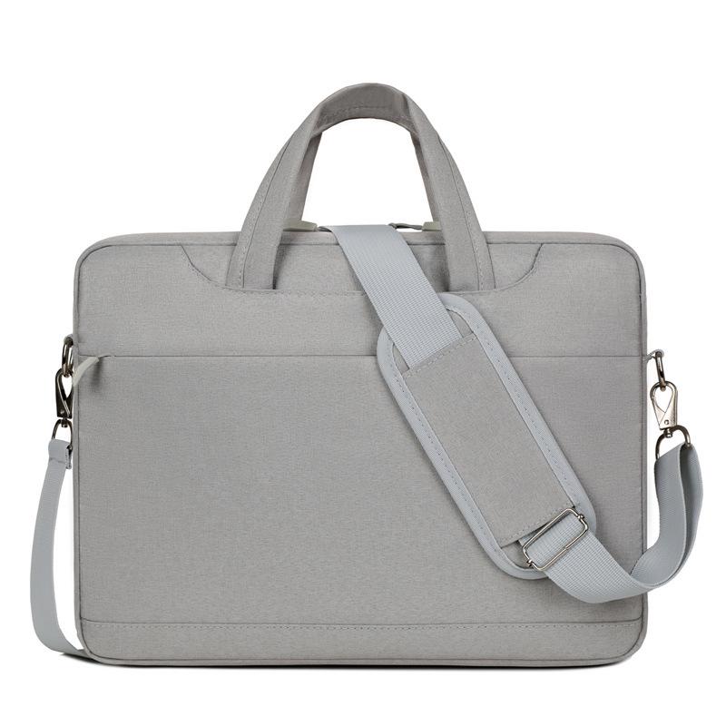 Shockproof Airbag Laptop Bag – Large Capacity Handheld & Crossbody Business Briefcase with Custom Logo