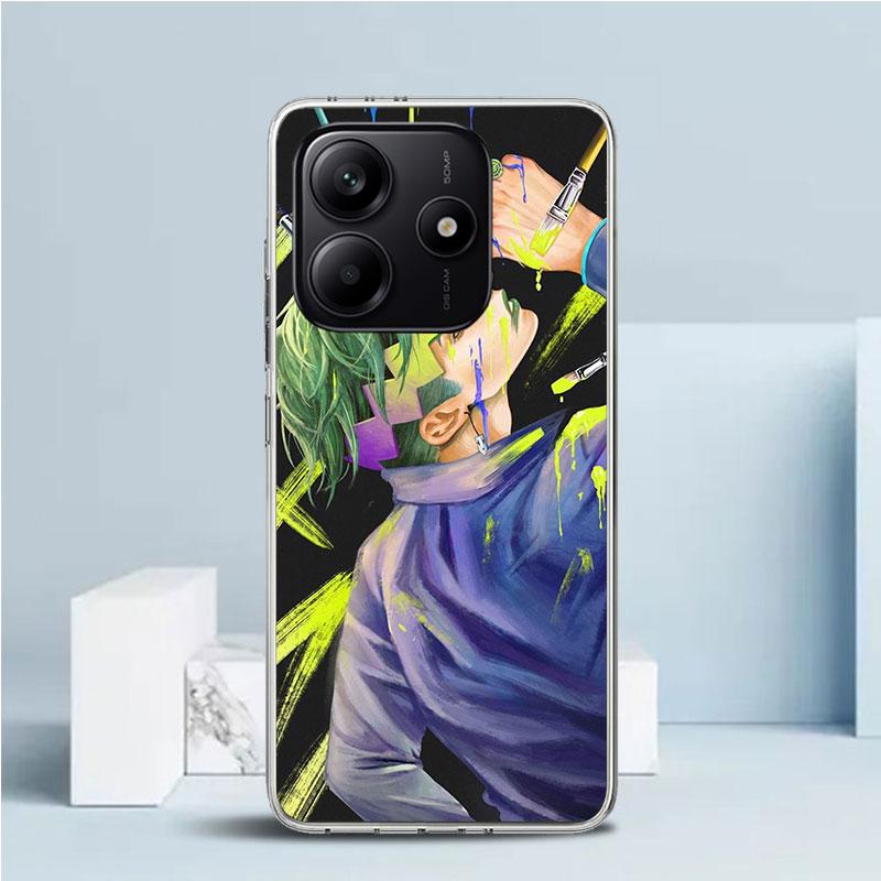 JoJo Adventure Rohan Kishibe Soft Cover for Xiaomi Redmi Note 15 14 13 12 Pro Plus Phone Case 14S 11S 11T 11E 10S 10 4G Pattern