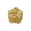 50pcs 92947 Round 2 X 2 Axle Hole Grille Bricks Collections Bulk Modular GBC Toys For Technical MOC DIY Building Blocks Compatib