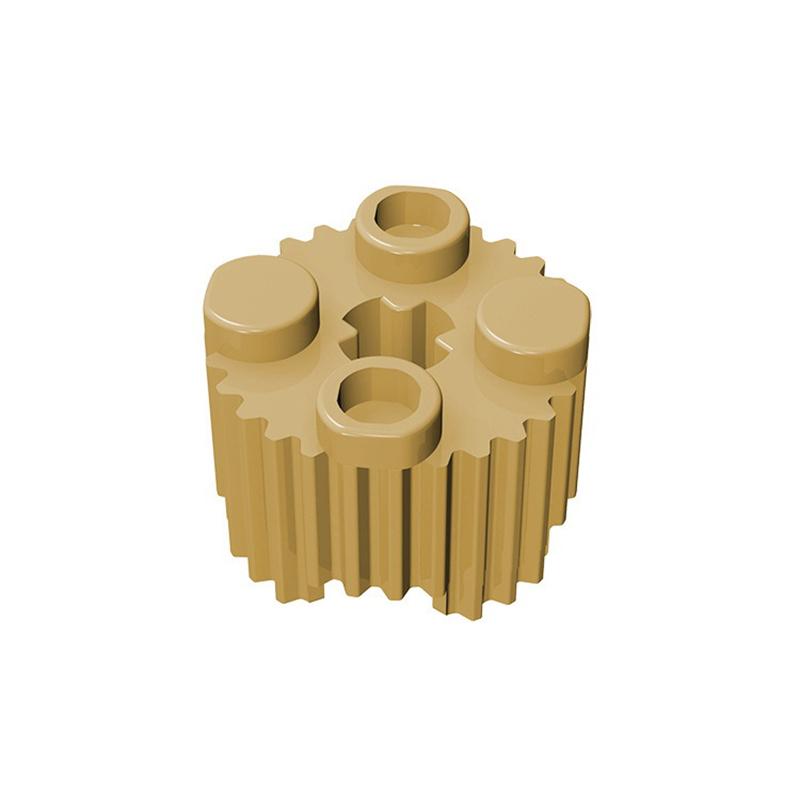 50pcs 92947 Round 2 X 2 Axle Hole Grille Bricks Collections Bulk Modular GBC Toys For Technical MOC DIY Building Blocks Compatib