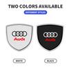 3D Metal Car Body Fender Emblem Shield Stickers Decor Auto Accessories For Audi A1 A2 A3 A4 A5 A6 A7 A8 Q1 Q2 Q3 Q4 Q5 Q6 Q7 Q8 B5 B6 B7 B8 C5