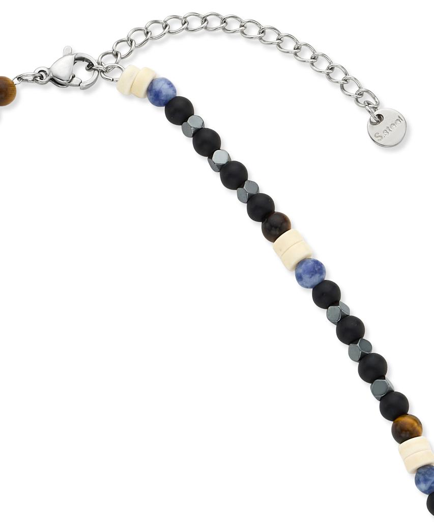 Grayblvd Sabic Crystal Bead Necklace