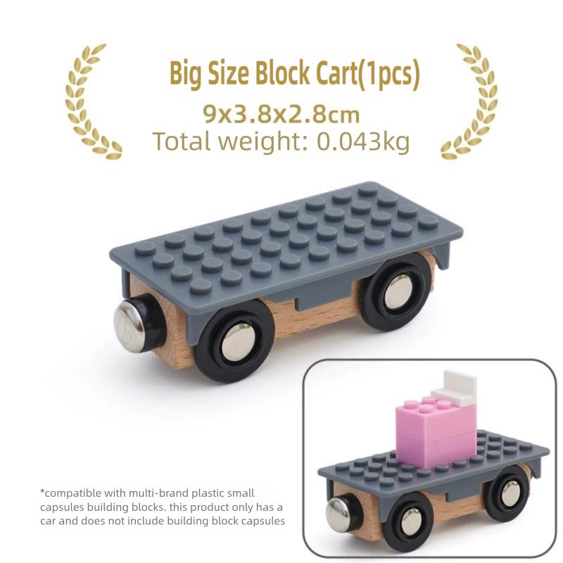 Wooden Train Track Accessories All Kinds Universal Connectors Adapters Clips fit for Brand Wooden Tracks Railway Toys for Kids