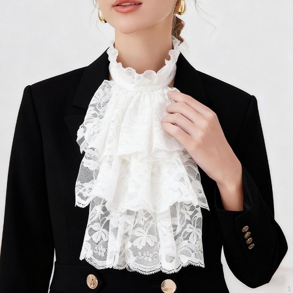 Spitzenjabot und Manschettenset Bekleidungszubehör Hals