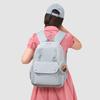 College Style Women's Backpack Large Capacity Student Solid Color School Bag