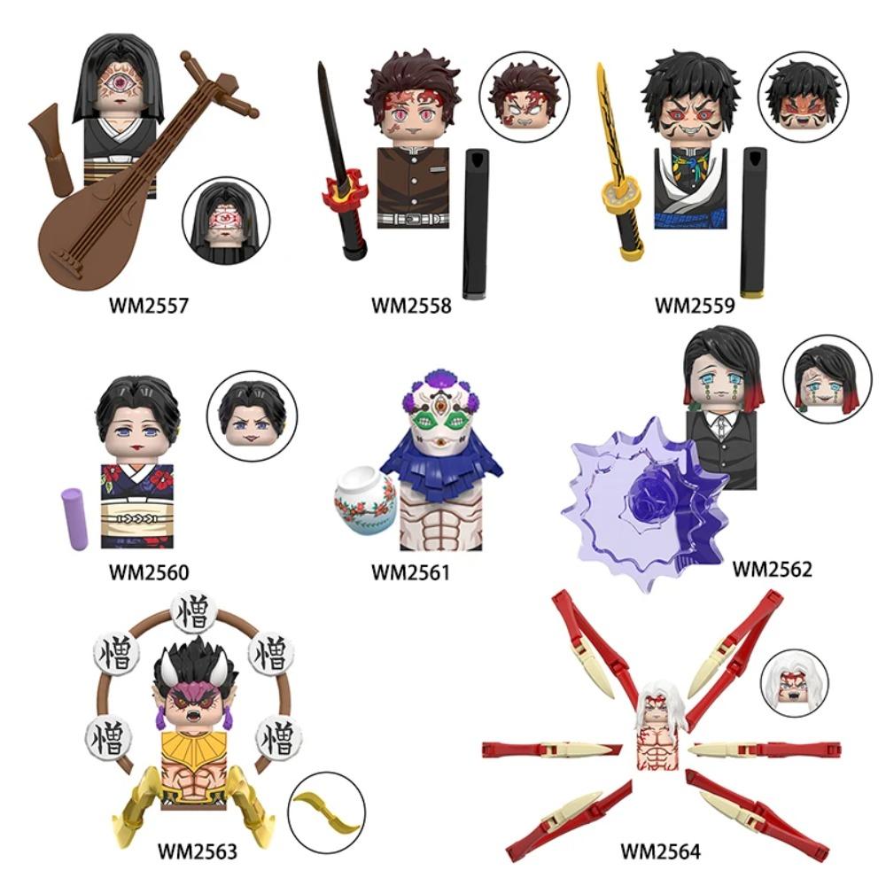 Japanese Anime Atcion Figures Anime Blocks Set for Kids Adults Collector Toy Building Blocks For With special effects