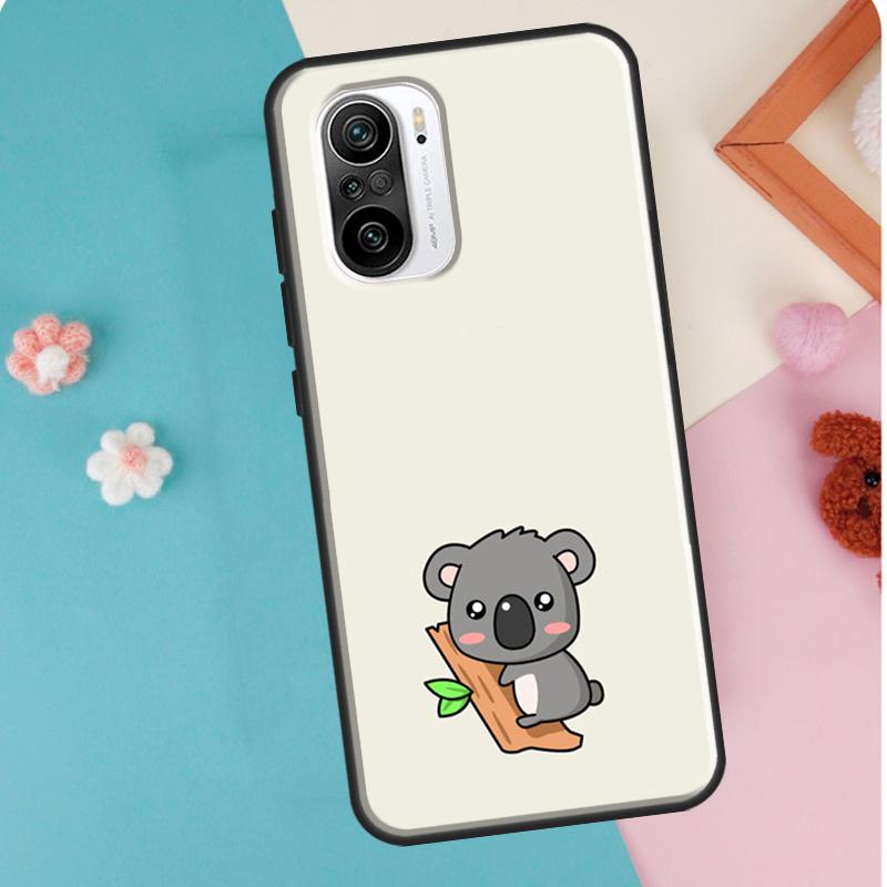 Cute cartoon watercolor animal koala Case For Xiaomi Mi 11T 12 Pro 12X Mi 11 Lite Ultra Cover For POCO X3 Pro X4 GT M3 M4 F3