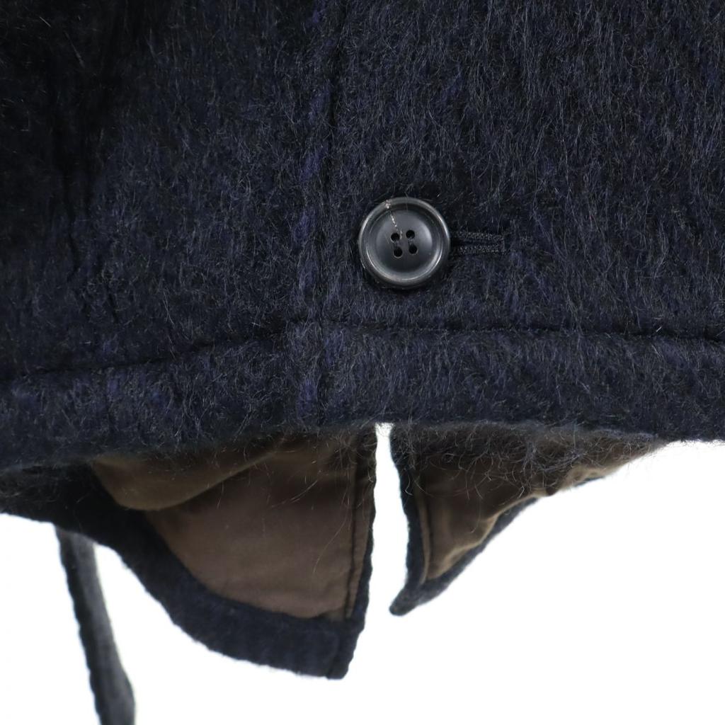 SHAREEF made in Japan Wool coat 2 Navy Fur hood Men's Used