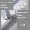 Transparent Mesh Cosmetic Bag Makeup Bag Travel Zipper Toiletry Bag Large Capacity Portable Handbag Storage Washbag