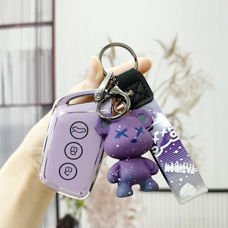 Baojun Kiwi/Wuling Nano Key Cover: EV, E300/RS5 RC6/RC5 Shell Bag for Women