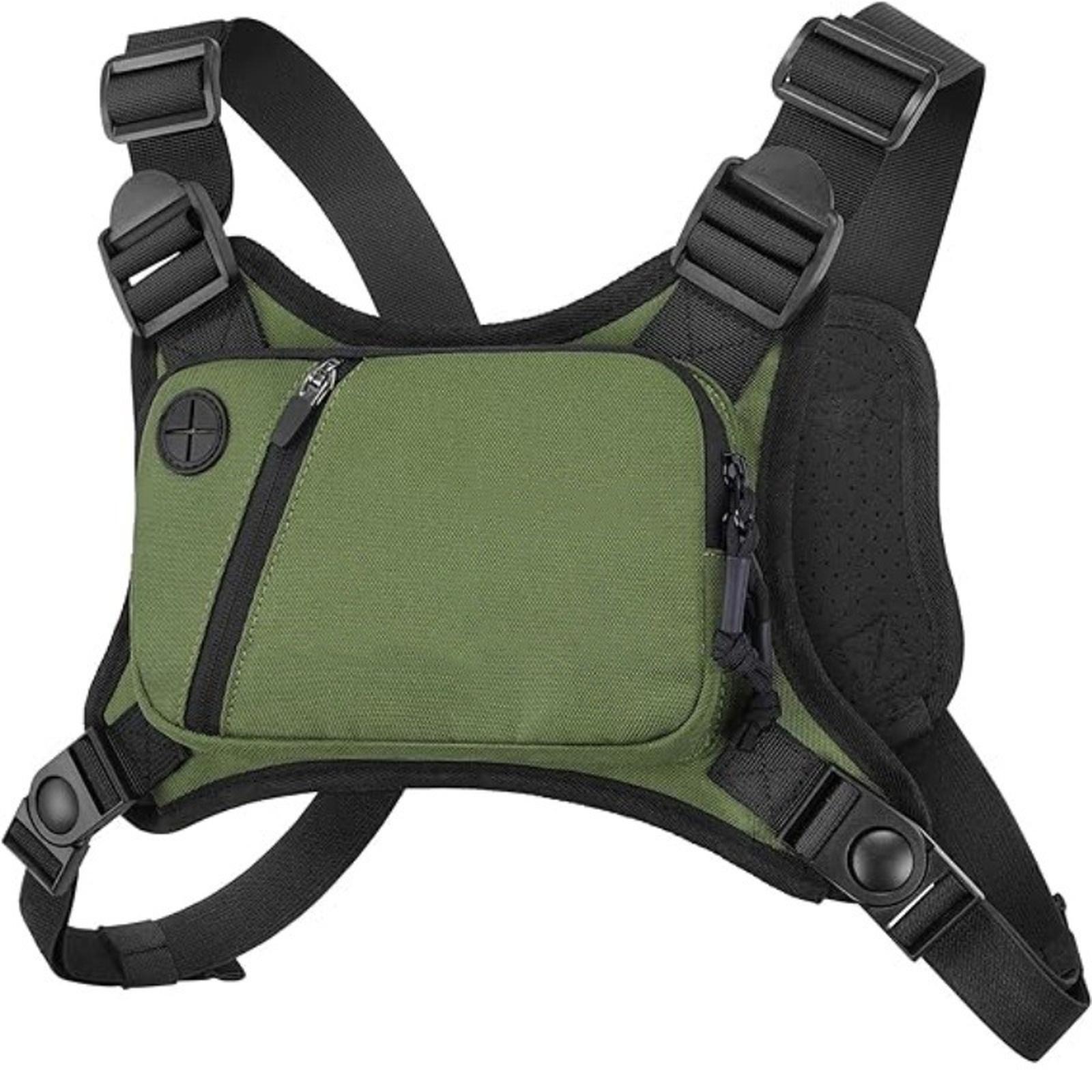 

Camouflage Bapa Men s Personali Vest Bag Casual Nylon Fabric Crossbody Bag for Leisure Scenarios One Size зелений