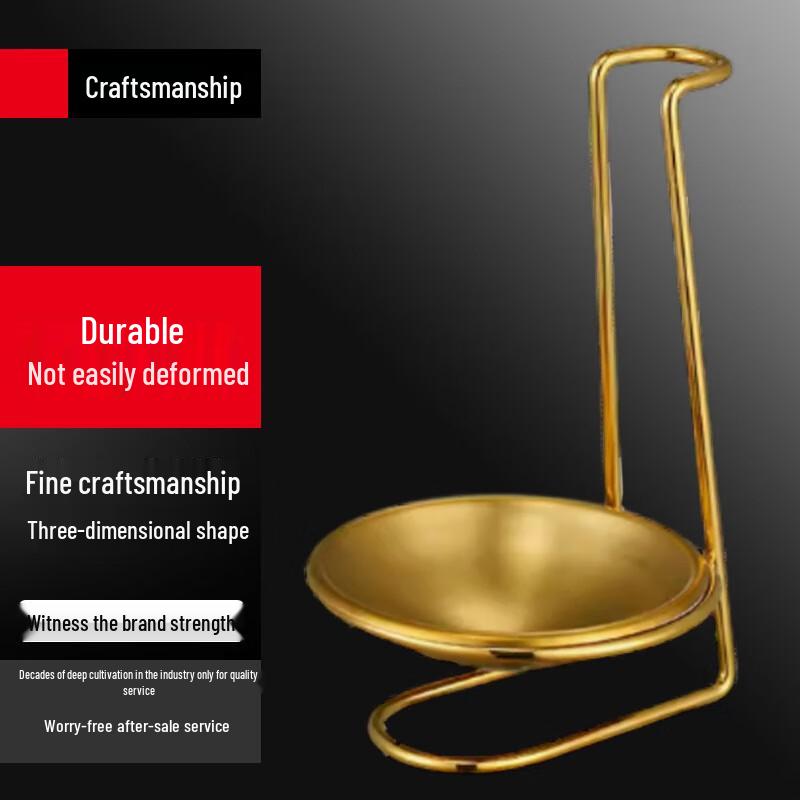 

Yunshuang Golden Hot Pot Spoon & Dish Storage Set