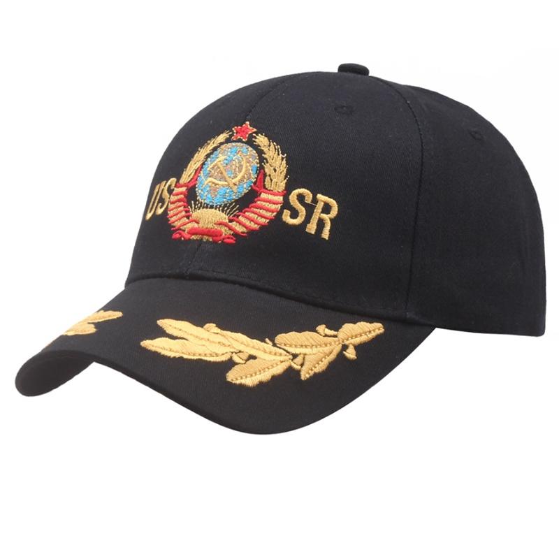 Russian Cap Ussr Adjustable Baseball Hat For Men Women Street Hat Visors