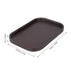 Rectangle Shape Bamboo Serving Tray 13.4 X 9.1 X 1in Bamboo Decorative Tray Fruit Tray  Home Decor