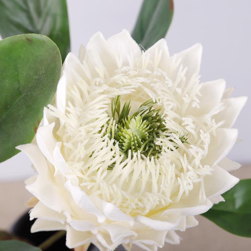 Simulation long branch 3D emperor flower flocking wedding flower decoration scene arrangement ornament