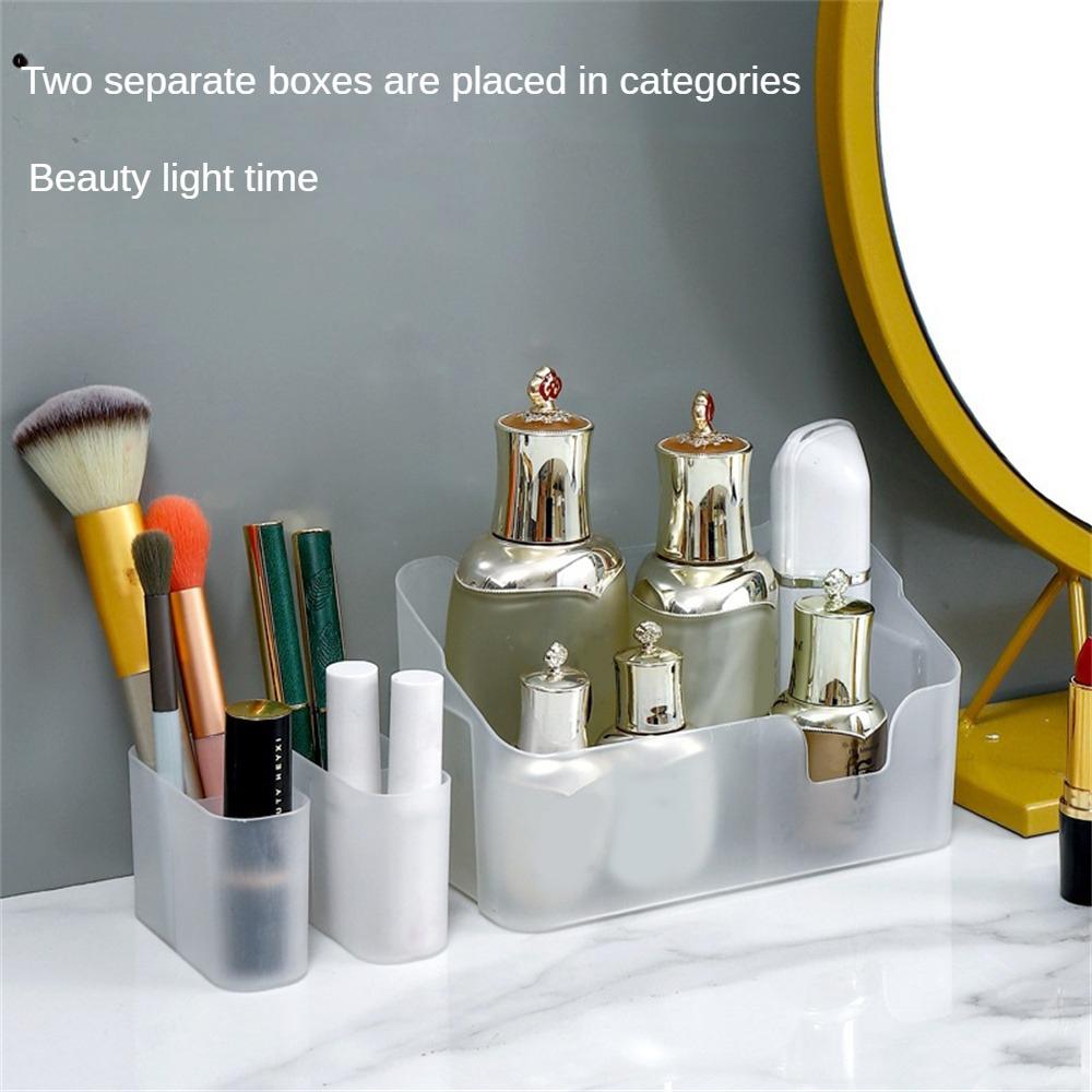 Cosmetics Organizer Multifunctional Skin Care Products Case Storage Box Durable Cosmetic Jewelry Storage Makeup Box Storage Tray
