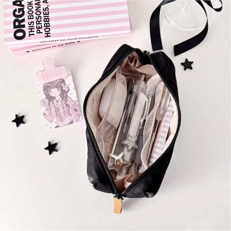 Stationeries Storage Bag Pen Holders Box Educational School Office Gifts Pencil Case Kids Students Desktop Organizers