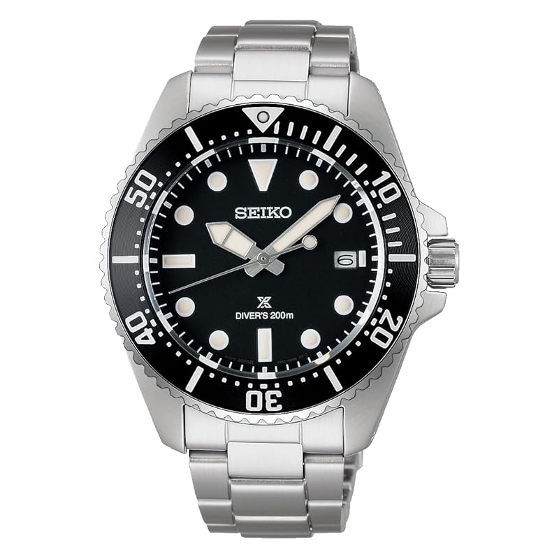 

[Seiko Watch] watch Prospex diver scuba solar SBDJ063 men s silver