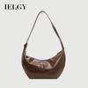 Retro Large Capacity Tote Bag Fashion Niche Casual Pleated Commuter Dumpling Bag