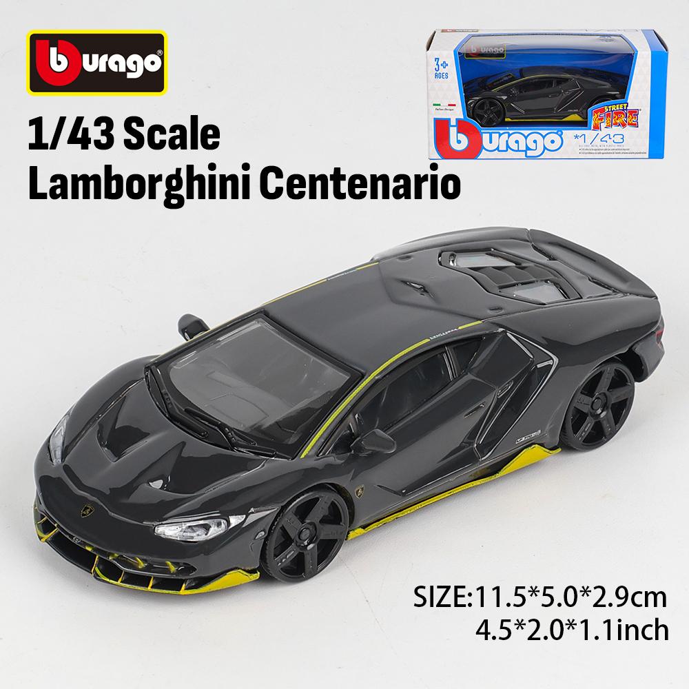 Bburago 1:43 Porsche 911 GT2 RS Lamborghini Alloy Model Simulation Car Model Car Toy Male Collection Gift Ornament