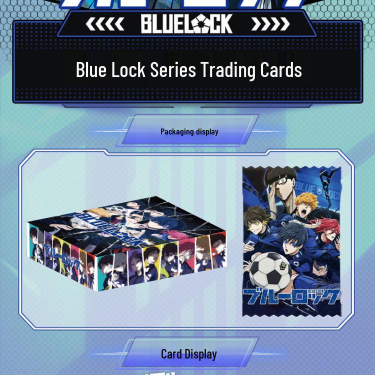 Leka Blue Lock High-Value Trading Card Pack: Rare Itoshi Sae & Bachira Meguru Cards