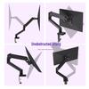 Adjustable Clip-On Desktop Monitor Stand with 360° Rotation