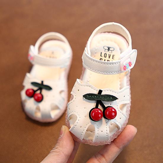 Summer Cartoon Anti Slip Breathable Comfortable Soft Sole Sandal Baby Girl Shoes