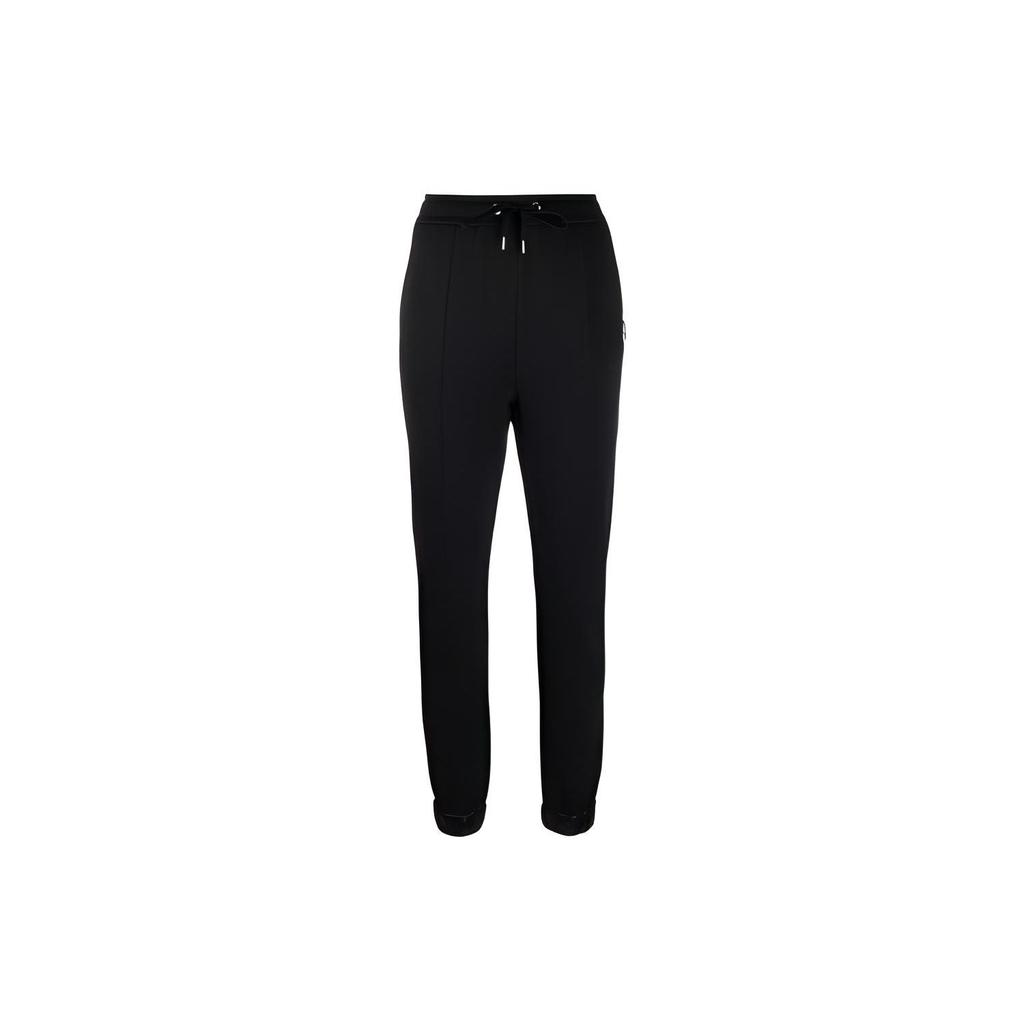 Moncler FW21 Casual Logo Sports Trousers Women bottoms Black H2-093-8H00012-809LC-999