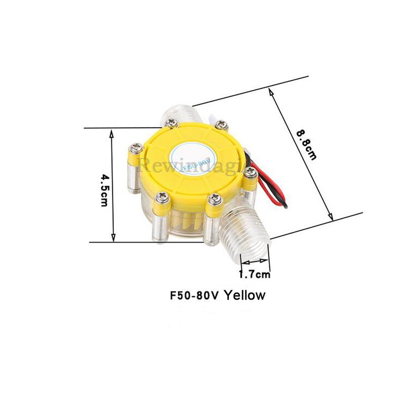 Micro-hydro Generator DC12V Water Flow Pump Turbine Hydroelectric Power Energy Generators Mini Water Turbinen Generator