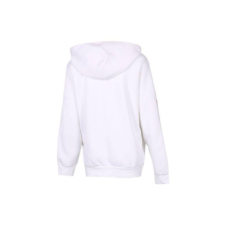 Adidas Neo X Disney CNY Series Minnie Print Hoodie Women Tops White GE7780