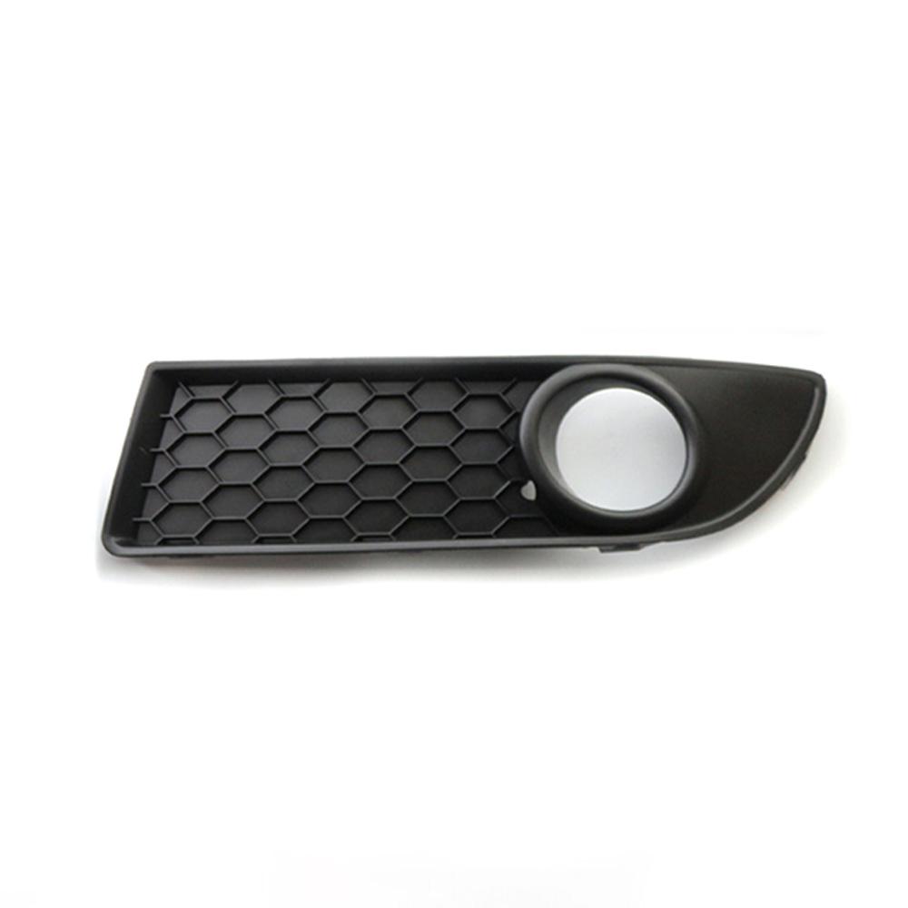 Car Fog Light Lamp Cover Bumper Grille Front Lower Bumper Center Grill For VW Polo MK4 9N3 2005-2009 Facelift 6Q0 853 677 B