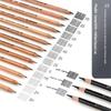 12Pcs Professional Drawing Sketch Pencil Set HB 2H 2B 3B 4B 5B 6B 7B 8B 10B 12B 14B Graphite Hand-Painted Pen School Stationery