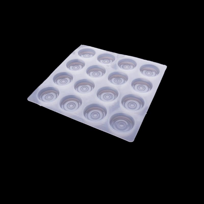 Silicone Mat for Wax Seal Stamp Wax Sealing Pad Flat Round Disc Mold Tray for Epoxy UV Resin Craft Adhesive Waxing
