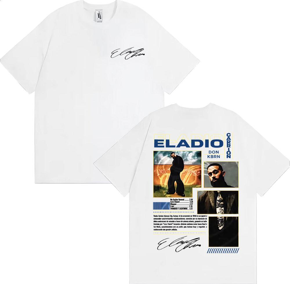 Rapper Eladio Carrion Don Kbrn Album 2026 Merch Tshirts Men Women Fashion Trend Gothic Tshirt High Quality pure Cotton Top