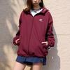 adidas Originals Trefoil Hooded Windbreaker Burgundy Unisex KV8848
