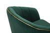 Armchair Paris Green Gold Cm 62X58X78