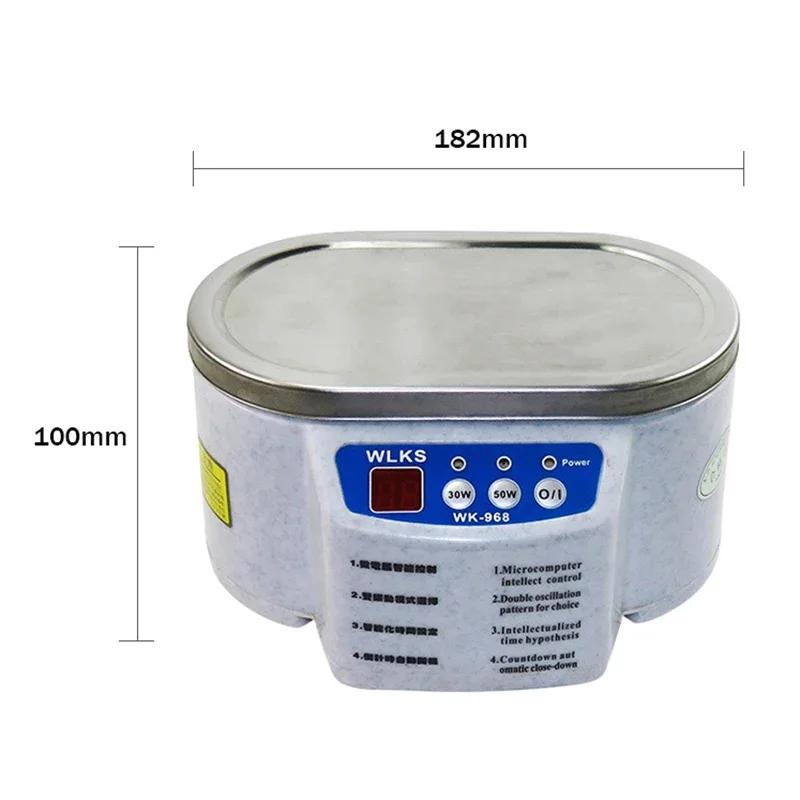 30/50W Ultrasonic Cleaner Sonicator Bath 40Khz Degas For Home Watches Contact Lens Glasses Cleaner Machine Teeth Makeup Razor