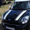 Car Styling Hood Stickers Head Stripe Decal For MINI Cooper One S JCW Countryman Clubman R55 R60 R61 F54 F55 F56 Car Accessories