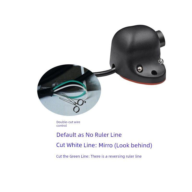 4-Core 2.5mm Driving Recorder Right Blind Area Video Camera Lens HD Night Vision Waterproof Automatic Photosensitive Infrared Fill Light