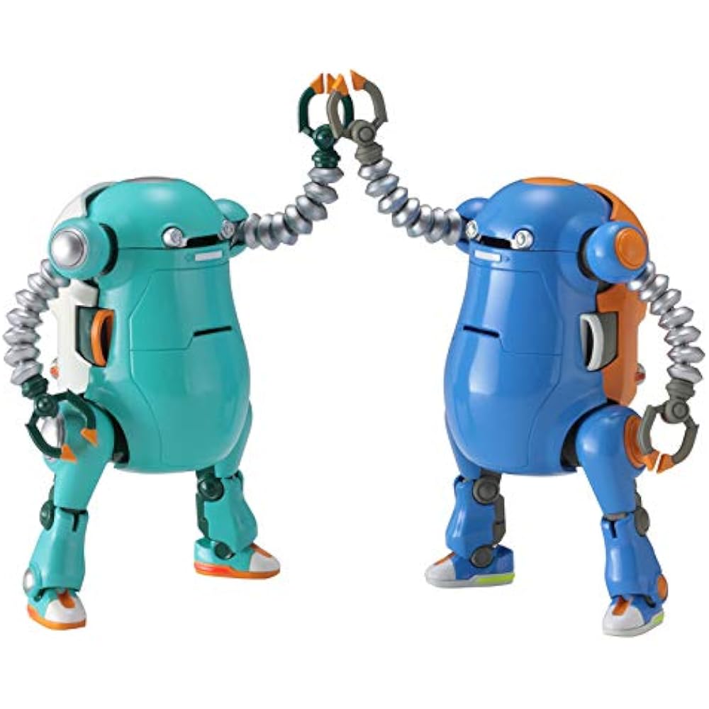 Hasegawa Creator Works Series Mechatronics WeGO No.15 Hello WeGO! Satoru & Akira 1/35 scale color...