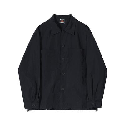 Casual Shirt Long-sleeved Jacket for Men Autumn New Korean Style Loose Lapel Jacket
