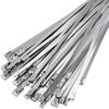 Black Powder Coated 304 Stainless Steel Self-Locking Cable Ties