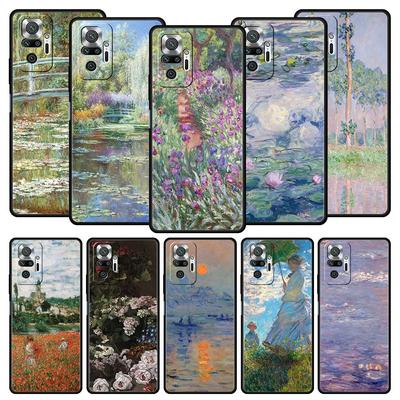 Θήκη Κινητού Claude Monet Ζωγράφος Ιμπρεσιονισμού Για Xiaomi Redmi Note 12 11 10 Pro Plus 9S 9 8 7 9T 8T 10C 9C 9A K50 Gaming Κάλυμμα