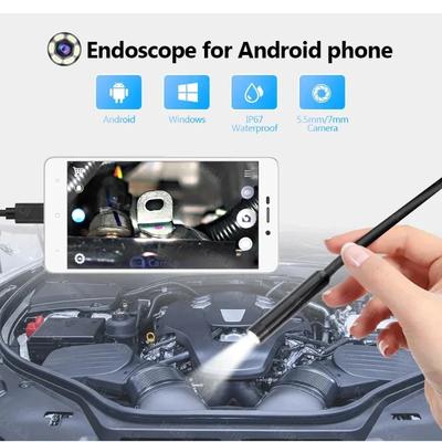 3-in-1 Mini Endoscopic Camera USB C-Type Waterproof Inspection Scope for Medical Industrial Use