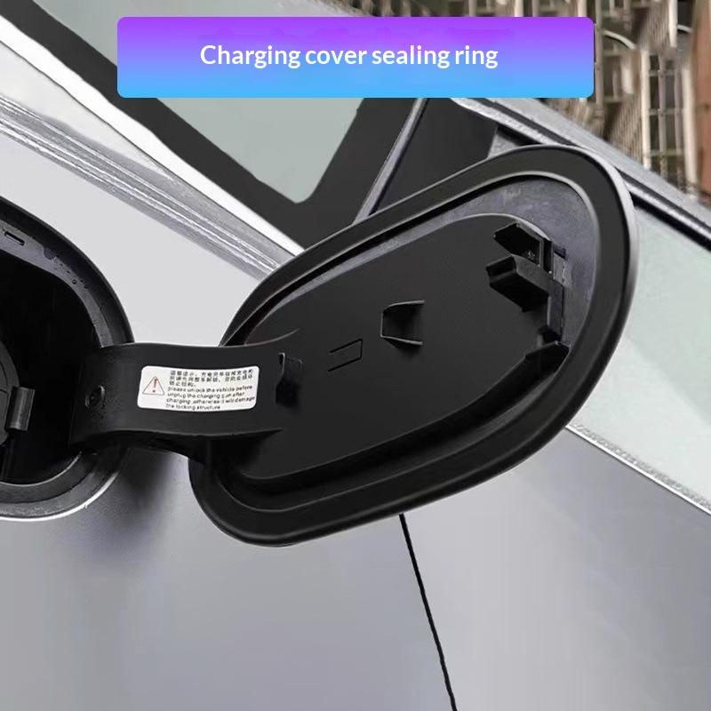 1Pcs Protective Seal Ring Waterproof Rubber Charging Port Car Accessories Dust Plug Sealing Circle For Dolphin Electric Auto
