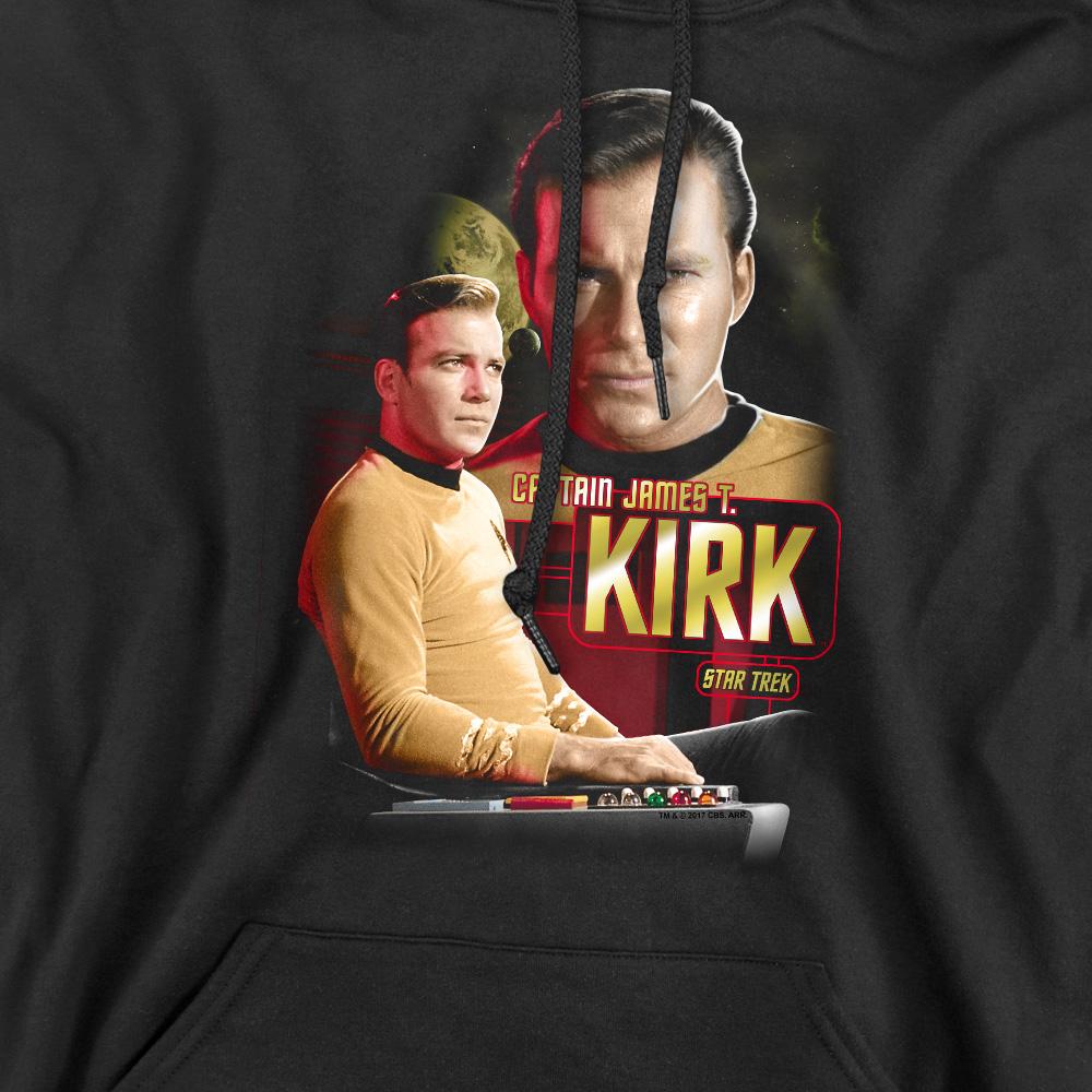 STAR TREK Men's Captain Kirk Hoodie